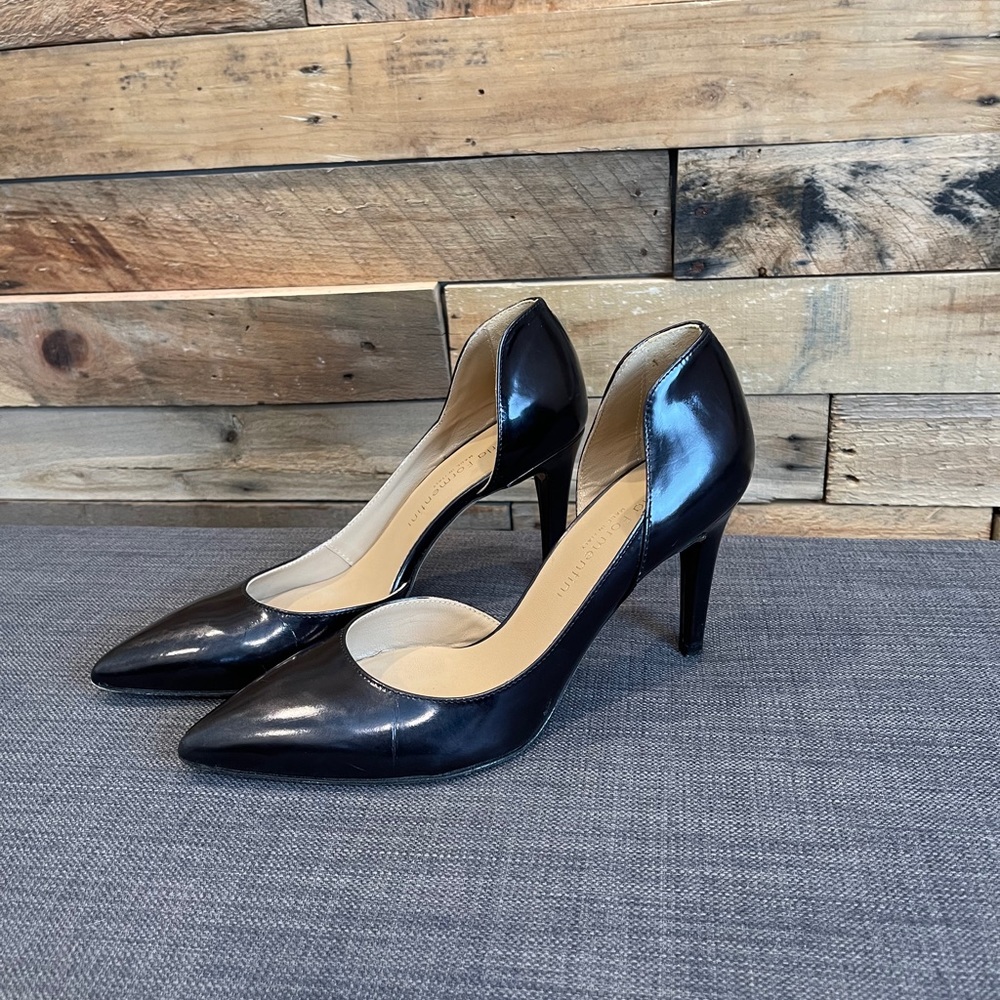 Designer Italian Perla Formentini d'Orsay stiletto